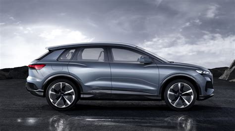 Audi's new Q4 e-tron concept is a compact electric crossover with 280 ...