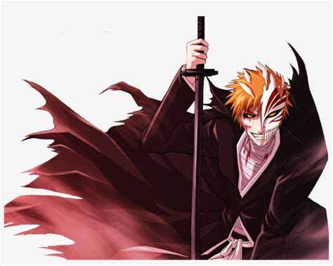 Bleach Ichigo - Ichigo Kurosaki Hollow Form 1 - Free Transparent PNG ...