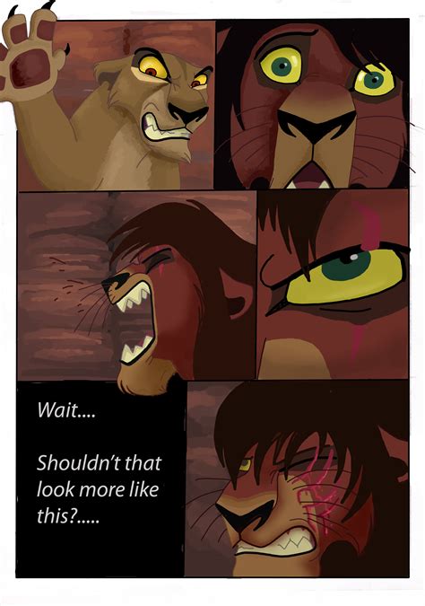 Literal Lion King - Kovu's Scar by NostalgicChills on DeviantArt