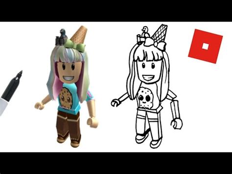 How to Draw ROBLOX Cookie Swirl C Avatar ~ Step-by-Step Tutorial Easy ...