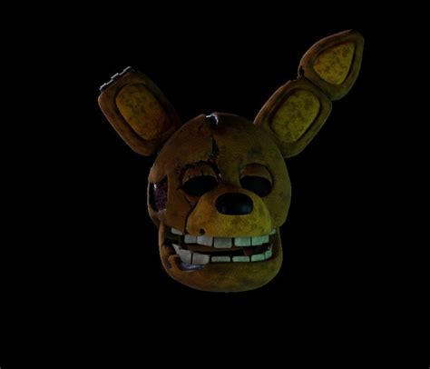 FNAF Movie Springbonnie Withered Mask 3d File - Etsy UK