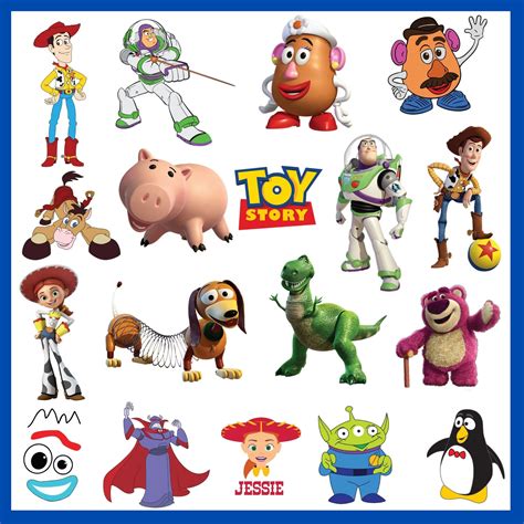 Toy Story Characters Clipart