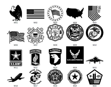 Military Branch Logos Vector - aleferreirasp