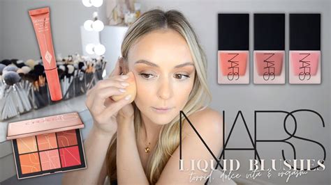 Nars Liquid Blushes Review & Demo - YouTube