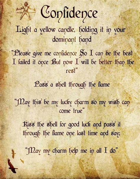 Magick Spells: Confidence #Spell. Witchcraft Spell Books, Wiccan Spell ...