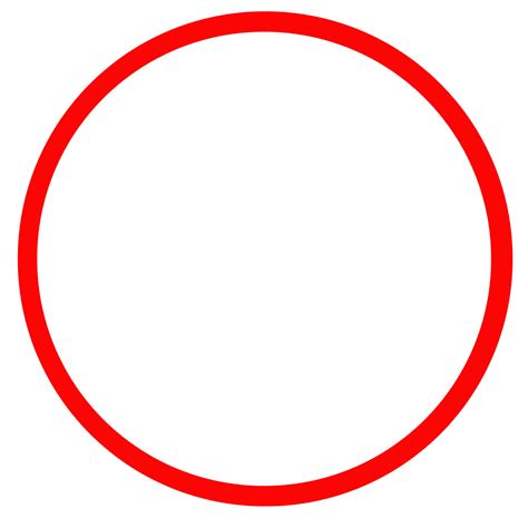 Red Circle - Cliparts.co