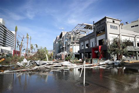 27 dead after Hurricane Otis makes landfall in Mexico as Category 5 ...