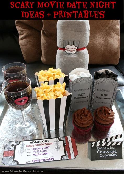 Scary Movie Date Night Ideas | Kindle the Fire | Cute valentines day ...