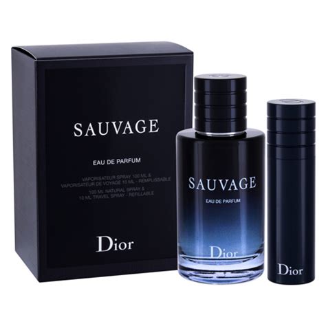 CHRISTIAN DIOR SAUVAGE EDP 2 PCS GIFT SET FOR MEN - FragranceCart.com