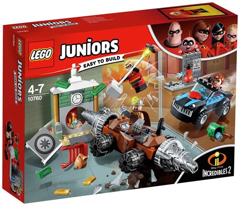 LEGO Juniors Incredibles 2 Underminer Bank Heist Reviews