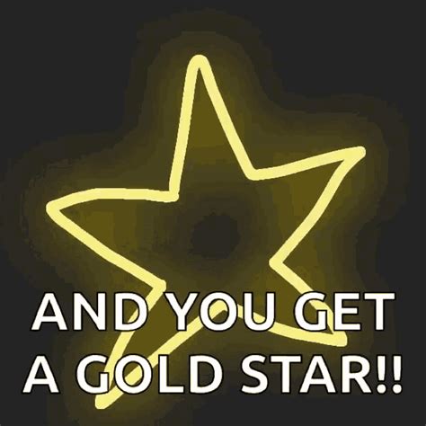 Gold Star Good Job GIF - GoldStar GoodJob ThumbsUp - Discover & Share ...