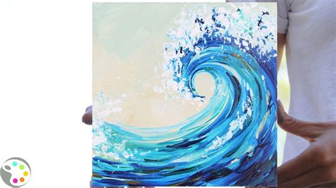 Art & Collectibles Acrylic Sea/Wave painting Painting etna.com.pe