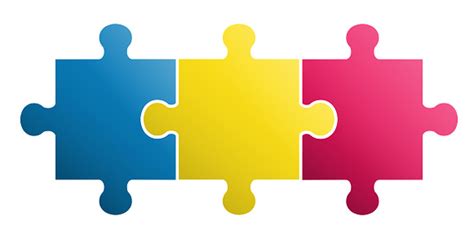 3 Pieces Puzzle Design Stock Illustration - Download Image Now - iStock