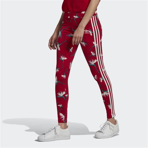 adidas Thebe Magugu x adidas Leggings - Red | Women's Lifestyle | $45 ...