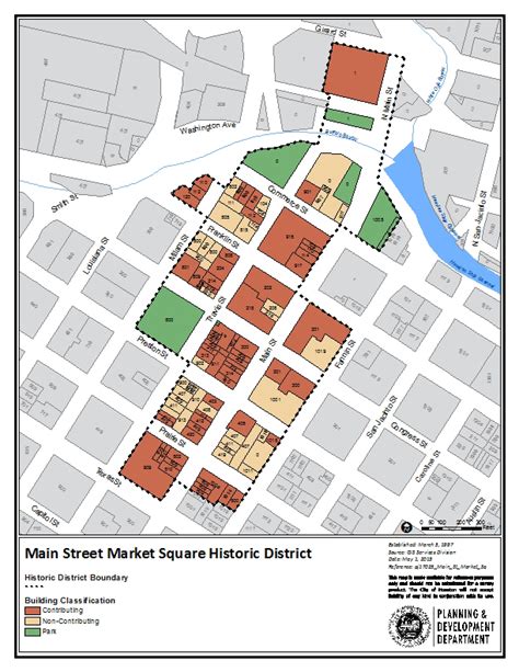 Downtown Houston Map