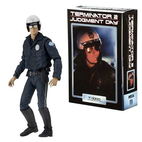 Terminator 2 Judgment Day Ultimate T-1000 Motorcycle Cop By Neca