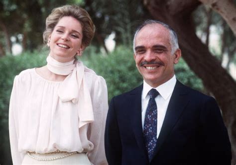 King Hussein and Queen Noor of Jordan Queen Noor, Royal Jordanian ...