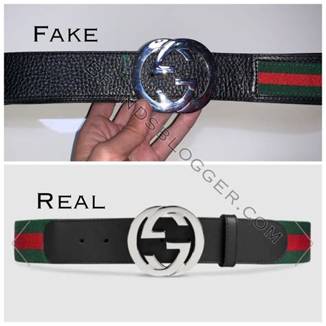 How To Spot A Fake Gucci Web Belt With G Buckle - Brands Blogger