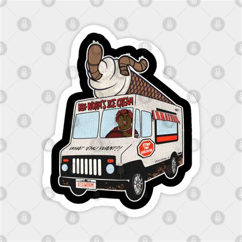 Big Worm's Ice Cream Truck - Friday - Magnet | TeePublic