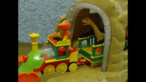 Childrens Video Toy Trains Tomy Dinosaur Train Time Tunnel Mountain Set ...