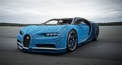 LEGO built a life size, drivable Bugatti from over a million Technic ...