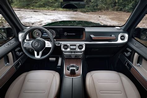 2020 Mercedes-Benz G-Class Interior Features and Technology