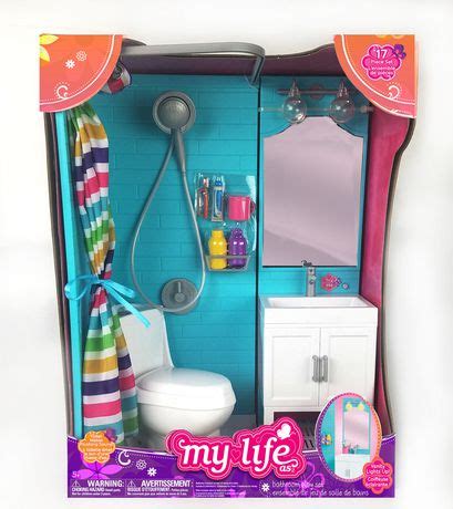 Bathroom Playset My Life As Our Generation Doll Accessories, My Life ...