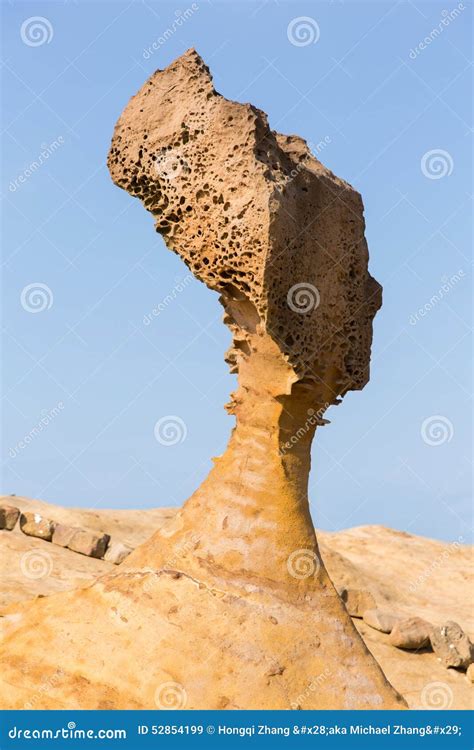 Queen S Head Yehliu Geopark Stock Image - Image of queen, nature: 52854199