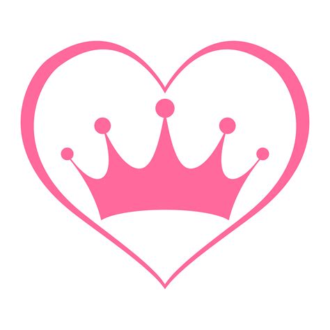 Pink Princess Crown Clip Art