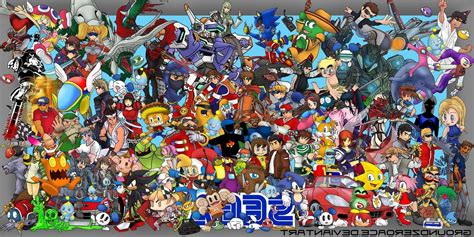 Games Collage Wallpaper