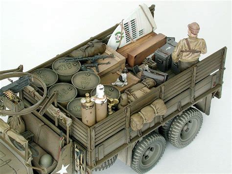 GMC 6x6 2.5 ton truck by Mike Grant (Tamiya 1/35) | Military diorama ...