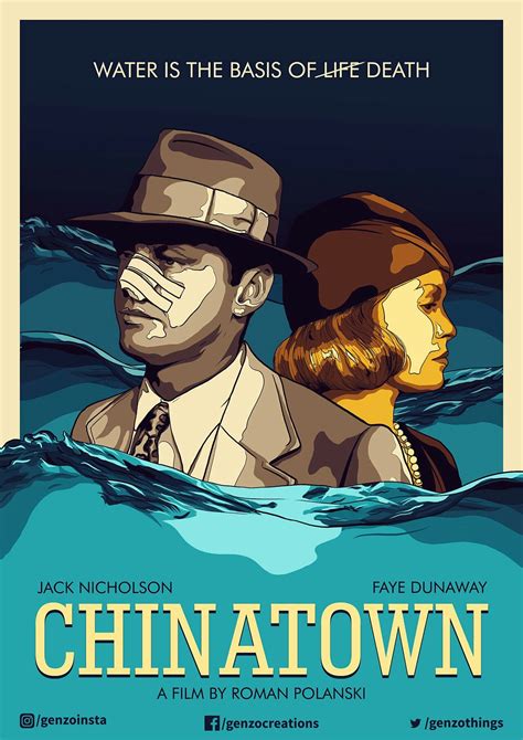 Chinatown alternative movie poster Fantastic Movie posters #SciFimovies ...