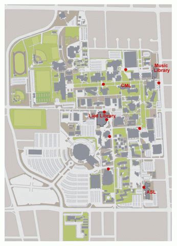 Unlv Maps Of Campus