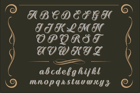 Vintage Letters Font