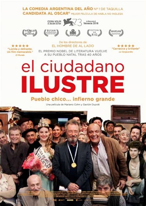 El ciudadano ilustre | Cartelera de Cine EL PAÍS