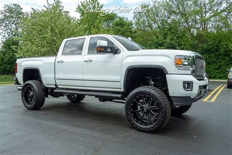 Used 2016 GMC Sierra 2500HD Denali Duramax 7 Inch Lift! For Sale ...