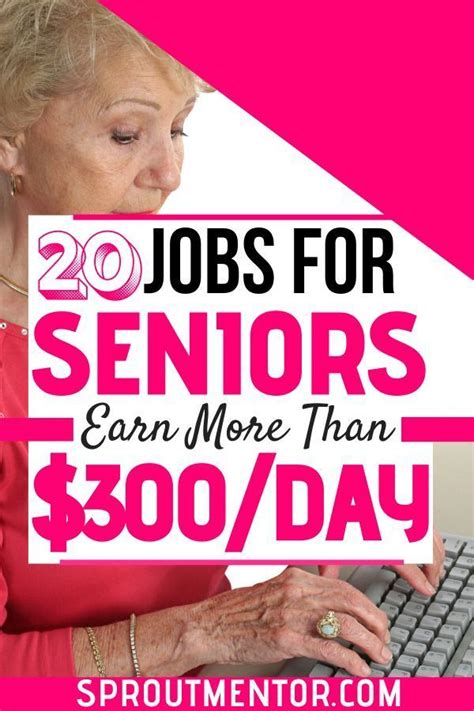 30 Part Time Jobs For Seniors Above 60 in 2020 | Part time jobs, Work ...