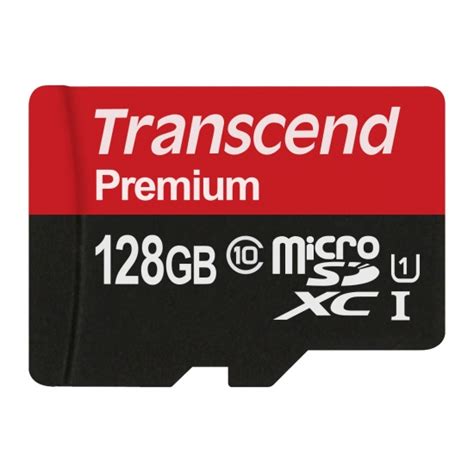 Transcend 128GB MicroSDXC Phone Memory Card | MemoryC