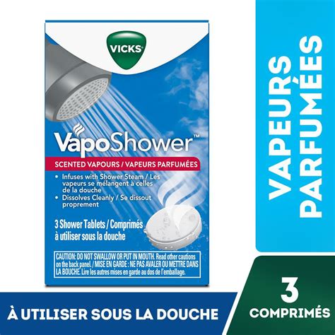 Vicks VapoShower, Shower Tablet, Shower Bomb, Aromatherapy Vapours ...