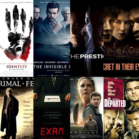 Great suspenseful movie thrillers