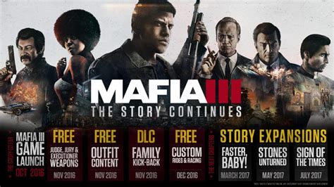 Mafia 3 2017 Paid DLC starts in March with Faster, Baby! Release timeline