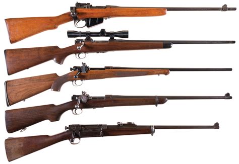 Five Military Bolt Action Rifles | Rock Island Auction