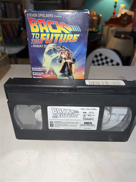 Vintage Back To The Future VHS Tape. Vintage Video Movie Tape. 1994 ...