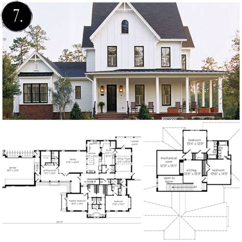 10 Modern Farmhouse Floor Plans I Love - Rooms For Rent blog | Modern ...