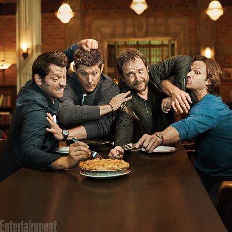 Exclusive Photos of the Supernatural Cast | Misha, Jensen, Mark, and ...