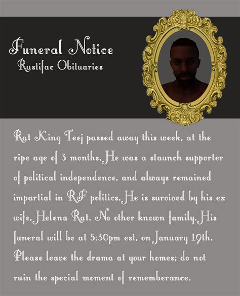 Rat King's Funeral : r/rustfactions