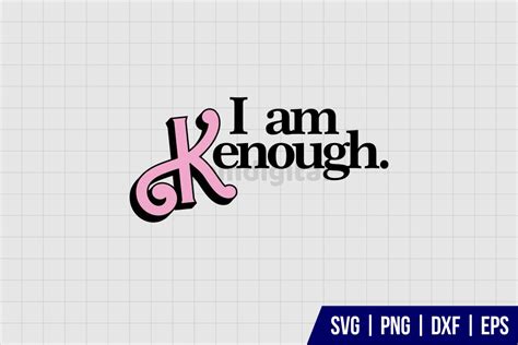 I Am Kenough SVG, Ken Barbie SVG Gravectory, 52% OFF