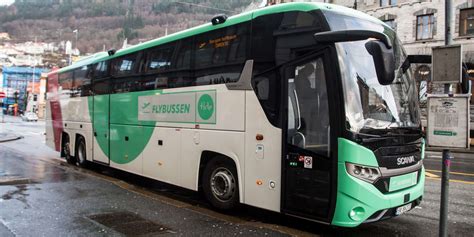 Flybussen Bergen Stoppesteder Kart | Kart