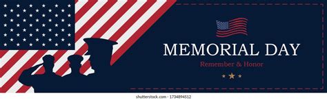 225,094 Memorial Day Banner Images, Stock Photos, 3D objects, & Vectors ...