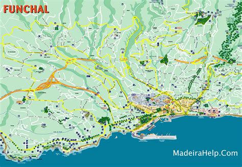 Funchal Madeira Map - Funchal Madeira • mappery